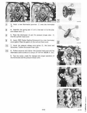 1985 OMC 65, 100 and 155 HP Models Commercial Service Manual, PN 507450-D, Page 227