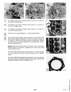 1985 OMC 65, 100 and 155 HP Models Commercial Service Manual, PN 507450-D, Page 240