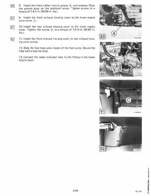 1985 OMC 65, 100 and 155 HP Models Commercial Service Manual, PN 507450-D, Page 243