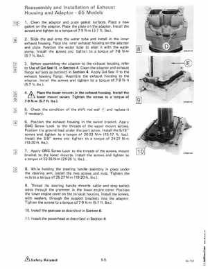 1985 OMC 65, 100 and 155 HP Models Commercial Service Manual, PN 507450-D, Page 248
