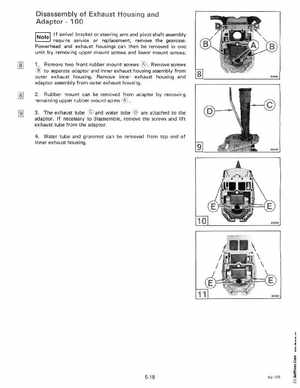 1985 OMC 65, 100 and 155 HP Models Commercial Service Manual, PN 507450-D, Page 261