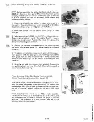 1985 OMC 65, 100 and 155 HP Models Commercial Service Manual, PN 507450-D, Page 277