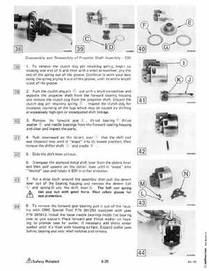 1985 OMC 65, 100 and 155 HP Models Commercial Service Manual, PN 507450-D, Page 293