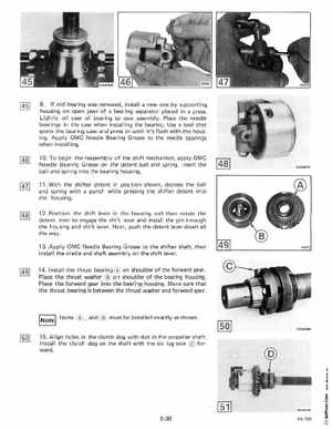 1985 OMC 65, 100 and 155 HP Models Commercial Service Manual, PN 507450-D, Page 294