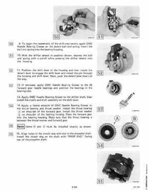 1985 OMC 65, 100 and 155 HP Models Commercial Service Manual, PN 507450-D, Page 314