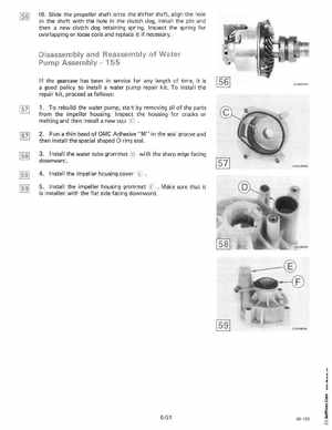 1985 OMC 65, 100 and 155 HP Models Commercial Service Manual, PN 507450-D, Page 315