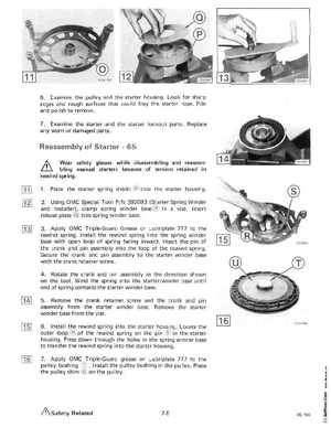 1985 OMC 65, 100 and 155 HP Models Commercial Service Manual, PN 507450-D, Page 328