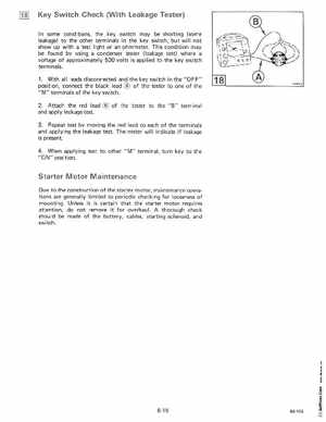1985 OMC 65, 100 and 155 HP Models Commercial Service Manual, PN 507450-D, Page 345
