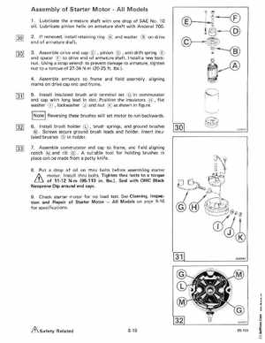 1985 OMC 65, 100 and 155 HP Models Commercial Service Manual, PN 507450-D, Page 348