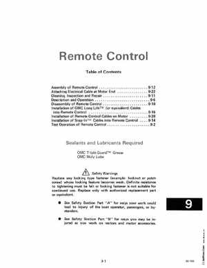 1985 OMC 65, 100 and 155 HP Models Commercial Service Manual, PN 507450-D, Page 360