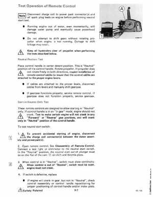 1985 OMC 65, 100 and 155 HP Models Commercial Service Manual, PN 507450-D, Page 361