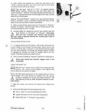 1985 OMC 65, 100 and 155 HP Models Commercial Service Manual, PN 507450-D, Page 364