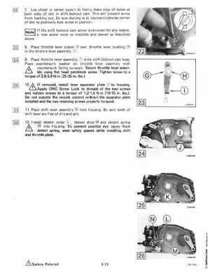 1985 OMC 65, 100 and 155 HP Models Commercial Service Manual, PN 507450-D, Page 372