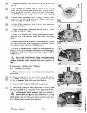 1985 OMC 65, 100 and 155 HP Models Commercial Service Manual, PN 507450-D, Page 373