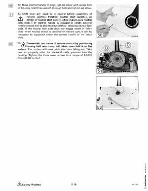 1985 OMC 65, 100 and 155 HP Models Commercial Service Manual, PN 507450-D, Page 377