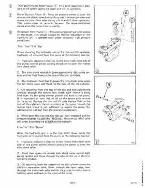 1985 OMC 65, 100 and 155 HP Models Commercial Service Manual, PN 507450-D, Page 385