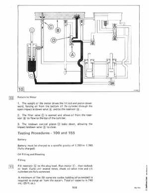 1985 OMC 65, 100 and 155 HP Models Commercial Service Manual, PN 507450-D, Page 389