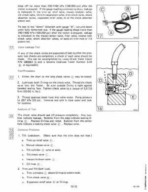 1985 OMC 65, 100 and 155 HP Models Commercial Service Manual, PN 507450-D, Page 393