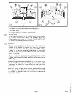 1985 OMC 65, 100 and 155 HP Models Commercial Service Manual, PN 507450-D, Page 395