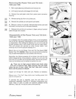 1985 OMC 65, 100 and 155 HP Models Commercial Service Manual, PN 507450-D, Page 401