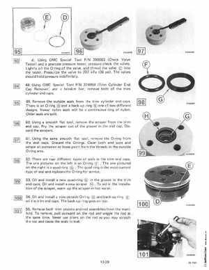 1985 OMC 65, 100 and 155 HP Models Commercial Service Manual, PN 507450-D, Page 410