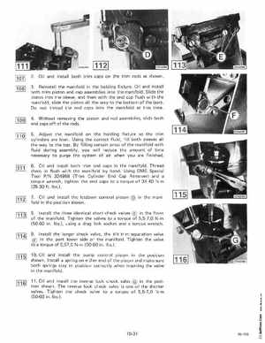 1985 OMC 65, 100 and 155 HP Models Commercial Service Manual, PN 507450-D, Page 412