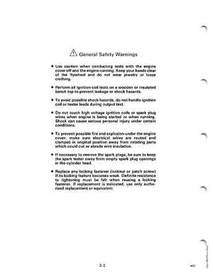 1987 Johnson/Evinrude CU Outboards 35A thru 55 Service Manual, Page 121