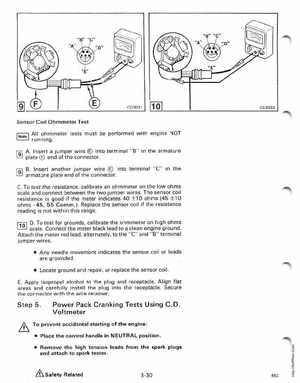 1987 Johnson/Evinrude CU Outboards 35A thru 55 Service Manual, Page 149