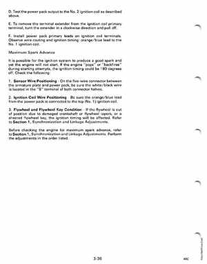 1987 Johnson/Evinrude CU Outboards 35A thru 55 Service Manual, Page 155