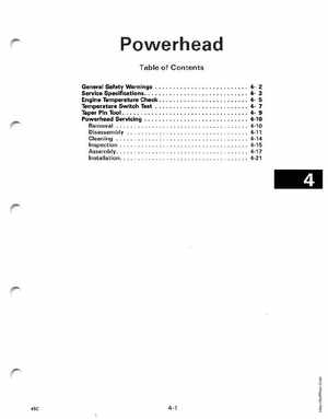 1987 Johnson/Evinrude CU Outboards 35A thru 55 Service Manual, Page 156
