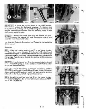 1987 Johnson/Evinrude CU Outboards 35A thru 55 Service Manual, Page 196