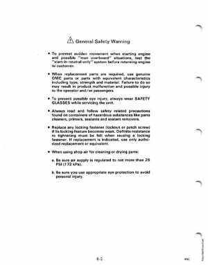 1987 Johnson/Evinrude CU Outboards 35A thru 55 Service Manual, Page 201