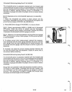 1987 Johnson/Evinrude CU Outboards 35A thru 55 Service Manual, Page 231