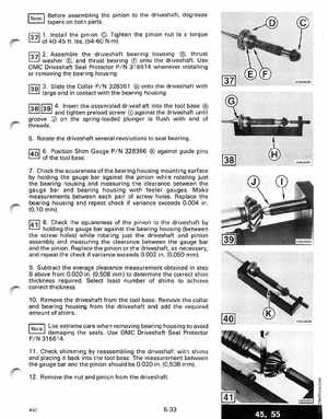 1987 Johnson/Evinrude CU Outboards 35A thru 55 Service Manual, Page 232