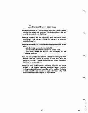 1987 Johnson/Evinrude CU Outboards 35A thru 55 Service Manual, Page 247