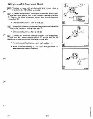 1987 Johnson/Evinrude CU Outboards 35A thru 55 Service Manual, Page 270