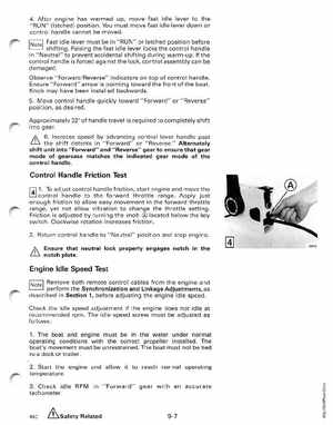 1987 Johnson/Evinrude CU Outboards 35A thru 55 Service Manual, Page 277