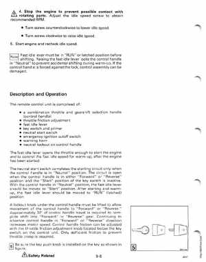 1987 Johnson/Evinrude CU Outboards 35A thru 55 Service Manual, Page 278