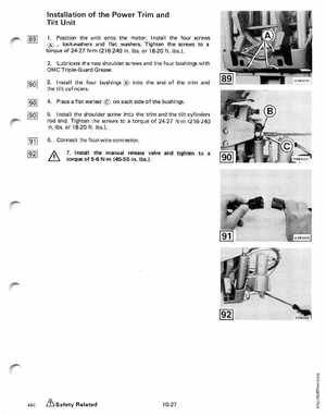 1987 Johnson/Evinrude CU Outboards 35A thru 55 Service Manual, Page 327