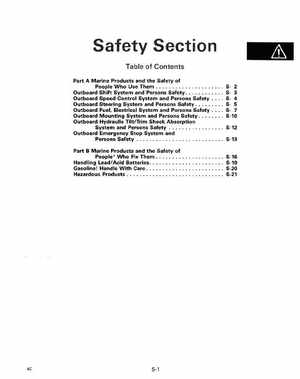 1988 "CC" Colt / Junior thru 8 Models Service Manual, P/N 507659, Page 5