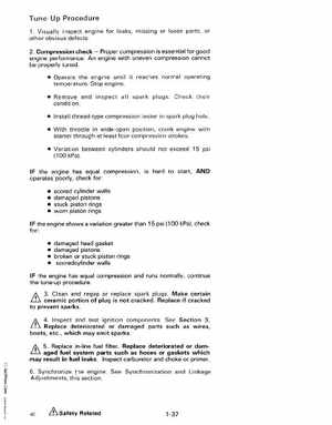 1988 "CC" Colt / Junior thru 8 Models Service Manual, P/N 507659, Page 62