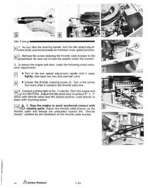 1988 "CC" Colt / Junior thru 8 Models Service Manual, P/N 507659, Page 70