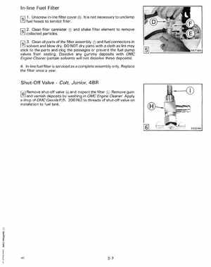 1988 "CC" Colt / Junior thru 8 Models Service Manual, P/N 507659, Page 86