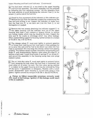 1988 "CC" Colt / Junior thru 8 Models Service Manual, P/N 507659, Page 88