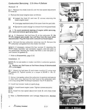 1988 "CC" Colt / Junior thru 8 Models Service Manual, P/N 507659, Page 106