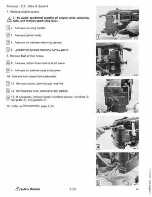 1988 "CC" Colt / Junior thru 8 Models Service Manual, P/N 507659, Page 107