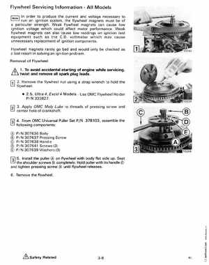 1988 "CC" Colt / Junior thru 8 Models Service Manual, P/N 507659, Page 126