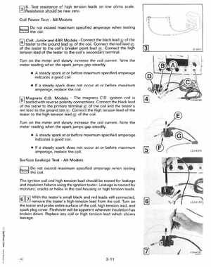 1988 "CC" Colt / Junior thru 8 Models Service Manual, P/N 507659, Page 129