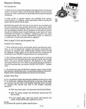 1988 "CC" Colt / Junior thru 8 Models Service Manual, P/N 507659, Page 130