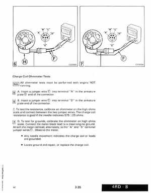 1988 "CC" Colt / Junior thru 8 Models Service Manual, P/N 507659, Page 153